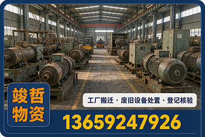 工厂搬迁与设备更新的废旧物资处置方案 - 竣哲物资